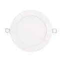 Downlight encastrable LED PANEL FLAT 145 R SCCT DIM C rond, CCT Switch IP44, blanche gradable