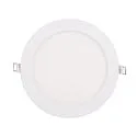 Downlight encastrable LED PANEL FLAT 170 R SCCT DIM C rond, CCT Switch IP44, blanche gradable