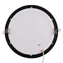 nobilé Downlight encastrable LED PANEL FLAT 225 R SCCT MP plat, commutable, multipower IP44, noir 