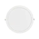 Downlight encastrable LED PANEL FLAT 300 R 840 350MA PRISM rond, UGR < 19, bloc d'alimentation exclusif IP20, blanche gradable