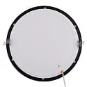 Downlight encastrable LED PANEL FLAT 300 R SCCT DIM C rond, CCT Switch IP44, noir gradable
