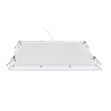 nobilé Downlight encastrable LED PANEL FLAT 300 Q 830 350MA PRISM angulaire, UGR < 19, bloc d'alimentation exclusif IP20