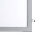 nobilé recessed downlight LED PANEL FLAT 300 Q 840 350MA PRISM square, UGR < 19, excl. LED driver IP20, mat, titanium dimmable