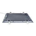nobilé recessed downlight LED PANEL FLAT 300 Q 840 350MA PRISM square, UGR < 19, excl. LED driver IP20, mat, titanium dimmable