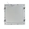 nobilé recessed downlight LED PANEL FLAT 300 Q 840 350MA PRISM square, UGR < 19, excl. LED driver IP20, mat, titanium dimmable