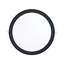 Downlight encastrable LED PANEL FLAT 300 R SCCT 350MA PRISM rond, CCT Switch, UGR < 19, bloc d'alimentation exclusif IP20