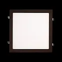 Downlight encastrable LED PANEL FLAT 300 Q SCCT 350MA PRISM angulaire, CCT Switch, UGR < 19, bloc d'alimentation exclusif IP20