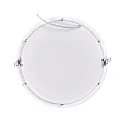 Downlight encastrable LED PANEL FLAT 300 R TUN 827-865 350MA PRISM rond, Tunable White, UGR < 19