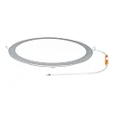 nobilé Downlight encastrable LED PANEL FLAT 300 R TUN 827-865 350MA PRISM rond, Tunable White, UGR < 19
