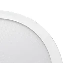nobilé Panneau à LED 300 R rond, UGR < 19, adapté aux postes de travail avec écran, gradable 12W 1000lm 3000K CRI 80