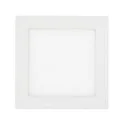 Downlight de surface LED PANEL FLAT 170 Q SCCT MP angulaire, CCT Switch, commutable, multipower IP44, blanche 