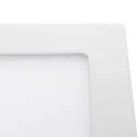 nobilé surface downlight LED PANEL FLAT 170 Q SCCT DIM square, CCT Switch IP44, white dimmable