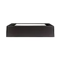 Downlight de surface LED PANEL FLAT 170 Q SCCT MP angulaire, CCT Switch, commutable, multipower IP44, blanche 