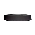 nobilé Downlight de surface LED PANEL FLAT 170 R SCCT DIM C rond, CCT Switch IP44, noir gradable