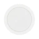 Downlight de surface LED PANEL FLAT 220 R SCCT MP rond, CCT Switch, commutable, multipower IP44, blanche 