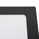 Downlight de surface LED PANEL FLAT 220 Q SCCT MP angulaire, CCT Switch, commutable, multipower IP44, blanche 