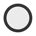 Downlight de surface LED PANEL FLAT 220 R SCCT DIM C rond, CCT Switch IP44, noir gradable