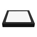 Downlight de surface LED PANEL FLAT 300 Q SCCT MP angulaire, CCT Switch, commutable, multipower IP44, blanche 