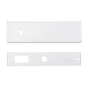 Canopée LED PANEL FLAT R3S / R2S mécanique, avec trou pour câble, bloc d'alimentation exclusif, blanche