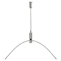 Accessoire Suspension câble LED PANEL réglable gris