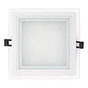 Panneau à LED LED GLAS PANEL 200Q SCCT angulaire, CCT Switch