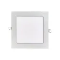 recessed downlight LED PANEL FLAT 130 Q SCCT 350MA OPAL square, CCT Switch, excl. LED driver IP20, mat, titanium dimmable