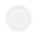 Downlight encastrable LED PANEL FLAT 190 R SCCT 350MA OPAL rond, CCT Switch, bloc d'alimentation exclusif IP20, noir gradable