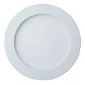 Downlight encastrable LED PANEL FLAT 300 R DTW 350MA OPAL rond, Dim-To-Warm, bloc d'alimentation exclusif IP20, blanche gradable