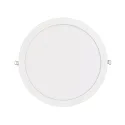 Downlight encastrable LED PANEL FLAT 300 R SCCT 350MA OPAL rond, CCT Switch, bloc d'alimentation exclusif IP20, blanche gradable