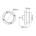 nobilé Détecteur de présence F400-SI contrôlable par Bluetooth