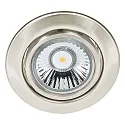 Downlight C 3830 pivotant IP20, nickel brossé gradable