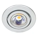 Downlight C 3840 pivotant IP20, chromé mat gradable
