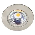 Downlight C 3860 rigide IP20, nickel brossé gradable