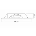 nobilé Luminaires pour meuble N 5020 IP20, noir  gradable