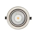 Luminaires pour meuble N 5022 COB pivotant IP20, nickel brossé gradable