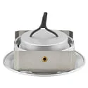 nobilé Downlight 5068 ECO FLAT SCCT 38° DIM C rond, pivotant, CCT Switch IP40, chromé mat gradable