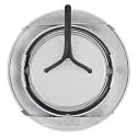 nobilé Downlight 5068 ECO FLAT SCCT 38° DIM C rond, pivotant, CCT Switch IP40, chromé mat gradable