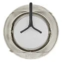 nobilé Downlight 5068 ECO FLAT SCCT 38° DIM C rond, pivotant, CCT Switch IP40, nickel brossé gradable