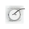 nobilé Downlight 5068Q ECO FLAT SCCT 38° DIM C angulaire, pivotant, CCT Switch IP40, blanc mat gradable