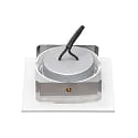nobilé Downlight 5068Q ECO FLAT SCCT 38° DIM C angulaire, pivotant, CCT Switch IP40, blanc mat gradable