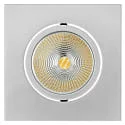 Downlight 5068Q ECO FLAT SCCT 38° DIM C angulaire, pivotant, CCT Switch IP40, chromé mat gradable