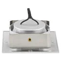 nobilé Downlight 5068Q ECO FLAT SCCT 38° DIM C angulaire, pivotant, CCT Switch IP40, chromé mat gradable