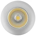 Downlight 5068 ECO FLAT rond, dimmable IP44, chromé mat gradable