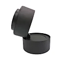 nobilé Spot 9W DS rond IP20, noir mat gradable