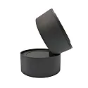 nobilé Spot 9W DS rond IP20, noir mat gradable