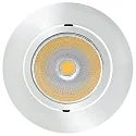 Downlight 5068 ECO FLAT BIO rond IP40, chrome gradable