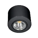 Spot 5068 ECO DOB rond IP40, noir mat gradable