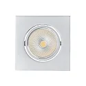 Downlight 5068Q ECO FLAT BIO angulaire IP40, chrome gradable