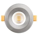 Outdoor LED spot 68 FP IP65, 350mA, 6.6W 3000K 680lm 38°, brushed nickel