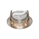 nobilé Downlight 5068 ECO DOB rond, pivotant IP40, nickel brossé gradable